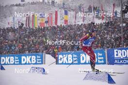 12.01.2019, Oberhof, Germany (GER): Andrejs Rastorgujevs (LAT) -  IBU world cup biathlon, pursuit men, Oberhof (GER). www.nordicfocus.com. © Manzoni/NordicFocus. Every downloaded picture is fee-liable.