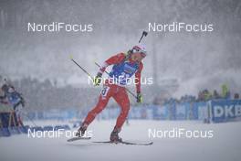 12.01.2019, Oberhof, Germany (GER): Christian Gow (CAN) -  IBU world cup biathlon, pursuit men, Oberhof (GER). www.nordicfocus.com. © Manzoni/NordicFocus. Every downloaded picture is fee-liable.