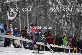 12.01.2019, Oberhof, Germany (GER): Susan Dunklee (USA) -  IBU world cup biathlon, pursuit women, Oberhof (GER). www.nordicfocus.com. © Manzoni/NordicFocus. Every downloaded picture is fee-liable.