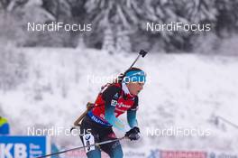 12.01.2019, Oberhof, Germany (GER): Celia Aymonier (FRA) -  IBU world cup biathlon, pursuit women, Oberhof (GER). www.nordicfocus.com. © Manzoni/NordicFocus. Every downloaded picture is fee-liable.