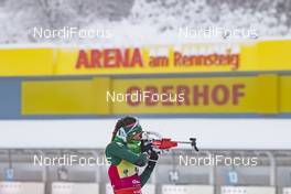 12.01.2019, Oberhof, Germany (GER): Dorothea Wierer (ITA) -  IBU world cup biathlon, pursuit women, Oberhof (GER). www.nordicfocus.com. © Manzoni/NordicFocus. Every downloaded picture is fee-liable.