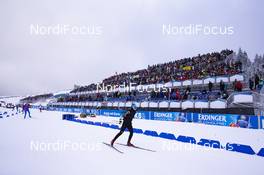 12.01.2019, Oberhof, Germany (GER): Anais Chevalier (FRA) competes in front of the mobile grand stand -  IBU world cup biathlon, pursuit women, Oberhof (GER). www.nordicfocus.com. © Manzoni/NordicFocus. Every downloaded picture is fee-liable.