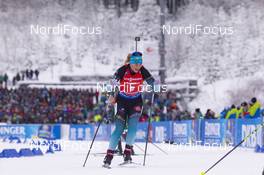 12.01.2019, Oberhof, Germany (GER): Anais Bescond (FRA) -  IBU world cup biathlon, pursuit women, Oberhof (GER). www.nordicfocus.com. © Manzoni/NordicFocus. Every downloaded picture is fee-liable.