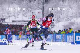 12.01.2019, Oberhof, Germany (GER): Clare Egan (USA) -  IBU world cup biathlon, pursuit women, Oberhof (GER). www.nordicfocus.com. © Manzoni/NordicFocus. Every downloaded picture is fee-liable.