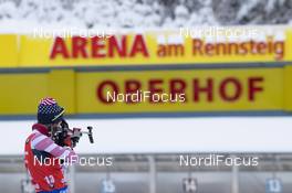 12.01.2019, Oberhof, Germany (GER): Clare Egan (USA) -  IBU world cup biathlon, pursuit women, Oberhof (GER). www.nordicfocus.com. © Manzoni/NordicFocus. Every downloaded picture is fee-liable.
