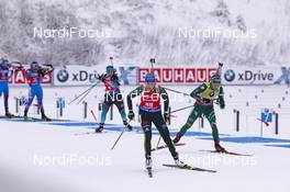 12.01.2019, Oberhof, Germany (GER): Franziska Preuss (GER), Dorothea Wierer (ITA), (l-r) -  IBU world cup biathlon, pursuit women, Oberhof (GER). www.nordicfocus.com. © Manzoni/NordicFocus. Every downloaded picture is fee-liable.