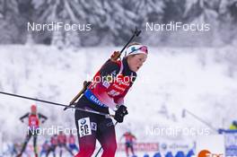 12.01.2019, Oberhof, Germany (GER): Karoline Offigstad Knotten (NOR) -  IBU world cup biathlon, pursuit women, Oberhof (GER). www.nordicfocus.com. © Manzoni/NordicFocus. Every downloaded picture is fee-liable.