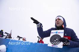 12.01.2019, Oberhof, Germany (GER): Siegfried Mazet (FRA) coach team Norway -  IBU world cup biathlon, pursuit women, Oberhof (GER). www.nordicfocus.com. © Manzoni/NordicFocus. Every downloaded picture is fee-liable.
