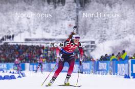 12.01.2019, Oberhof, Germany (GER): Ingrid Landmark Tandrevold (NOR) -  IBU world cup biathlon, pursuit women, Oberhof (GER). www.nordicfocus.com. © Manzoni/NordicFocus. Every downloaded picture is fee-liable.