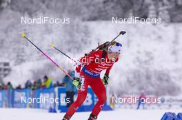 12.01.2019, Oberhof, Germany (GER): Emma Lunder (CAN) -  IBU world cup biathlon, pursuit women, Oberhof (GER). www.nordicfocus.com. © Manzoni/NordicFocus. Every downloaded picture is fee-liable.