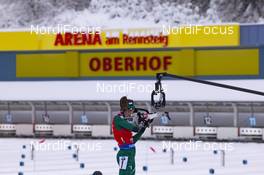 12.01.2019, Oberhof, Germany (GER): Lisa Vittozzi (ITA) -  IBU world cup biathlon, pursuit women, Oberhof (GER). www.nordicfocus.com. © Manzoni/NordicFocus. Every downloaded picture is fee-liable.