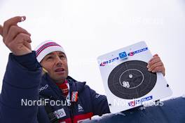 12.01.2019, Oberhof, Germany (GER): Patrick Oberegger (ITA) coach Team Norway -  IBU world cup biathlon, pursuit women, Oberhof (GER). www.nordicfocus.com. © Manzoni/NordicFocus. Every downloaded picture is fee-liable.