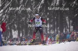 13.01.2019, Oberhof, Germany (GER): Lars Helge Birkeland (NOR) -  IBU world cup biathlon, relay men, Oberhof (GER). www.nordicfocus.com. © Manzoni/NordicFocus. Every downloaded picture is fee-liable.