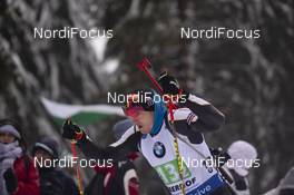 13.01.2019, Oberhof, Germany (GER): Florent Claude (BEL) -  IBU world cup biathlon, relay men, Oberhof (GER). www.nordicfocus.com. © Manzoni/NordicFocus. Every downloaded picture is fee-liable.