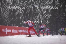 13.01.2019, Oberhof, Germany (GER): Scott Gow (CAN) -  IBU world cup biathlon, relay men, Oberhof (GER). www.nordicfocus.com. © Manzoni/NordicFocus. Every downloaded picture is fee-liable.