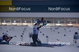 13.01.2019, Oberhof, Germany (GER): Martin Fourcade (FRA) -  IBU world cup biathlon, relay men, Oberhof (GER). www.nordicfocus.com. © Manzoni/NordicFocus. Every downloaded picture is fee-liable.
