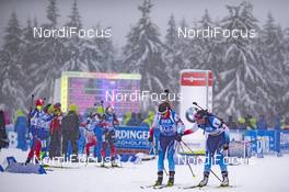 13.01.2019, Oberhof, Germany (GER): Susanna Meinen (SUI), Lena Haecki (SUI), (l-r) -  IBU world cup biathlon, relay women, Oberhof (GER). www.nordicfocus.com. © Manzoni/NordicFocus. Every downloaded picture is fee-liable.