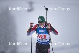 13.01.2019, Oberhof, Germany (GER): Lisa Theresa Hauser (AUT) -  IBU world cup biathlon, relay women, Oberhof (GER). www.nordicfocus.com. © Manzoni/NordicFocus. Every downloaded picture is fee-liable.
