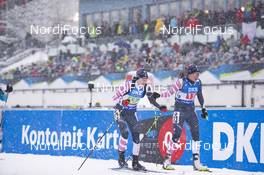 13.01.2019, Oberhof, Germany (GER): Clare Egan (USA), Susan Dunklee (USA), (l-r) -  IBU world cup biathlon, relay women, Oberhof (GER). www.nordicfocus.com. © Manzoni/NordicFocus. Every downloaded picture is fee-liable.