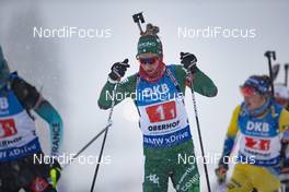 13.01.2019, Oberhof, Germany (GER): Lisa Vittozzi (ITA) -  IBU world cup biathlon, relay women, Oberhof (GER). www.nordicfocus.com. © Manzoni/NordicFocus. Every downloaded picture is fee-liable.