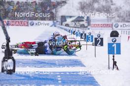 13.01.2019, Oberhof, Germany (GER): Justine Braisaz (FRA) -  IBU world cup biathlon, relay women, Oberhof (GER). www.nordicfocus.com. © Manzoni/NordicFocus. Every downloaded picture is fee-liable.