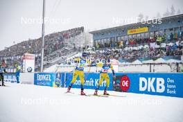 13.01.2019, Oberhof, Germany (GER): Mona Brorsson (SWE), Linn Persson (SWE), (l-r) -  IBU world cup biathlon, relay women, Oberhof (GER). www.nordicfocus.com. © Manzoni/NordicFocus. Every downloaded picture is fee-liable.