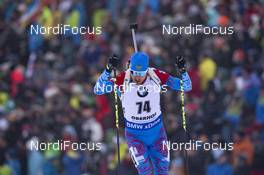 11.01.2019, Oberhof, Germany (GER): Evgeniy Garanichev (RUS) -  IBU world cup biathlon, sprint men, Oberhof (GER). www.nordicfocus.com. © Manzoni/NordicFocus. Every downloaded picture is fee-liable.