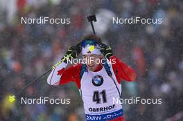 11.01.2019, Oberhof, Germany (GER): Christian Gow (CAN) -  IBU world cup biathlon, sprint men, Oberhof (GER). www.nordicfocus.com. © Manzoni/NordicFocus. Every downloaded picture is fee-liable.