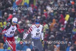 11.01.2019, Oberhof, Germany (GER): Leif Nordgren (USA) -  IBU world cup biathlon, sprint men, Oberhof (GER). www.nordicfocus.com. © Manzoni/NordicFocus. Every downloaded picture is fee-liable.