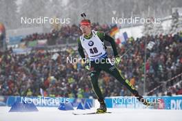 11.01.2019, Oberhof, Germany (GER): Johannes Kuehn (GER) -  IBU world cup biathlon, sprint men, Oberhof (GER). www.nordicfocus.com. © Manzoni/NordicFocus. Every downloaded picture is fee-liable.