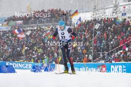 11.01.2019, Oberhof, Germany (GER): Roman Yeremin (KAZ) -  IBU world cup biathlon, sprint men, Oberhof (GER). www.nordicfocus.com. © Manzoni/NordicFocus. Every downloaded picture is fee-liable.