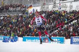 11.01.2019, Oberhof, Germany (GER): Simon Eder (AUT) -  IBU world cup biathlon, sprint men, Oberhof (GER). www.nordicfocus.com. © Manzoni/NordicFocus. Every downloaded picture is fee-liable.