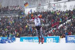 11.01.2019, Oberhof, Germany (GER): Dominik Landertinger (AUT) -  IBU world cup biathlon, sprint men, Oberhof (GER). www.nordicfocus.com. © Manzoni/NordicFocus. Every downloaded picture is fee-liable.