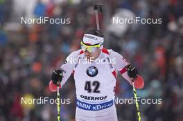 11.01.2019, Oberhof, Germany (GER): Grzegorz Guzik (POL) -  IBU world cup biathlon, sprint men, Oberhof (GER). www.nordicfocus.com. © Manzoni/NordicFocus. Every downloaded picture is fee-liable.