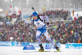 11.01.2019, Oberhof, Germany (GER): Wenqiang Wang (CHN) -  IBU world cup biathlon, sprint men, Oberhof (GER). www.nordicfocus.com. © Manzoni/NordicFocus. Every downloaded picture is fee-liable.