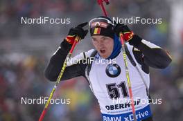 11.01.2019, Oberhof, Germany (GER): Florent Claude (BEL) -  IBU world cup biathlon, sprint men, Oberhof (GER). www.nordicfocus.com. © Manzoni/NordicFocus. Every downloaded picture is fee-liable.