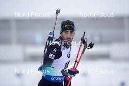 11.01.2019, Oberhof, Germany (GER): Martin Fourcade (FRA) -  IBU world cup biathlon, sprint men, Oberhof (GER). www.nordicfocus.com. © Manzoni/NordicFocus. Every downloaded picture is fee-liable.