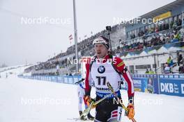 11.01.2019, Oberhof, Germany (GER): Dominik Landertinger (AUT) -  IBU world cup biathlon, sprint men, Oberhof (GER). www.nordicfocus.com. © Manzoni/NordicFocus. Every downloaded picture is fee-liable.
