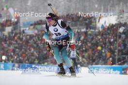 11.01.2019, Oberhof, Germany (GER): Quentin Fillon Maillet (FRA) -  IBU world cup biathlon, sprint men, Oberhof (GER). www.nordicfocus.com. © Manzoni/NordicFocus. Every downloaded picture is fee-liable.