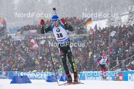 11.01.2019, Oberhof, Germany (GER): Simon Schempp (GER) -  IBU world cup biathlon, sprint men, Oberhof (GER). www.nordicfocus.com. © Manzoni/NordicFocus. Every downloaded picture is fee-liable.