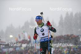 11.01.2019, Oberhof, Germany (GER): Erik Lesser (GER) -  IBU world cup biathlon, sprint men, Oberhof (GER). www.nordicfocus.com. © Manzoni/NordicFocus. Every downloaded picture is fee-liable.