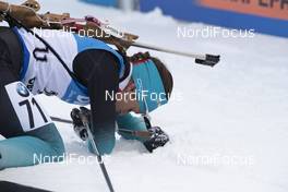 10.01.2019, Oberhof, Germany (GER): Celia Aymonier (FRA) -  IBU world cup biathlon, sprint women, Oberhof (GER). www.nordicfocus.com. © Manzoni/NordicFocus. Every downloaded picture is fee-liable.
