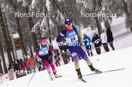10.01.2019, Oberhof, Germany (GER): Vita Semerenko (UKR) -  IBU world cup biathlon, sprint women, Oberhof (GER). www.nordicfocus.com. © Manzoni/NordicFocus. Every downloaded picture is fee-liable.
