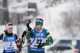10.01.2019, Oberhof, Germany (GER): Federica Sanfilippo (ITA) -  IBU world cup biathlon, sprint women, Oberhof (GER). www.nordicfocus.com. © Manzoni/NordicFocus. Every downloaded picture is fee-liable.