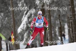 10.01.2019, Oberhof, Germany (GER): Sarah Beaudry (CAN) -  IBU world cup biathlon, sprint women, Oberhof (GER). www.nordicfocus.com. © Manzoni/NordicFocus. Every downloaded picture is fee-liable.