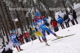 10.01.2019, Oberhof, Germany (GER): Valeriia Vasnetcova (RUS) -  IBU world cup biathlon, sprint women, Oberhof (GER). www.nordicfocus.com. © Manzoni/NordicFocus. Every downloaded picture is fee-liable.