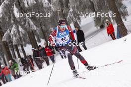 10.01.2019, Oberhof, Germany (GER): Baiba Bendika (LAT) -  IBU world cup biathlon, sprint women, Oberhof (GER). www.nordicfocus.com. © Manzoni/NordicFocus. Every downloaded picture is fee-liable.