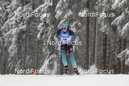 10.01.2019, Oberhof, Germany (GER): Anais Bescond (FRA) -  IBU world cup biathlon, sprint women, Oberhof (GER). www.nordicfocus.com. © Manzoni/NordicFocus. Every downloaded picture is fee-liable.