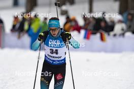 10.01.2019, Oberhof, Germany (GER): Anais Chevalier (FRA) -  IBU world cup biathlon, sprint women, Oberhof (GER). www.nordicfocus.com. © Manzoni/NordicFocus. Every downloaded picture is fee-liable.