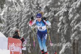 10.01.2019, Oberhof, Germany (GER): Elisa Gasparin (SUI) -  IBU world cup biathlon, sprint women, Oberhof (GER). www.nordicfocus.com. © Manzoni/NordicFocus. Every downloaded picture is fee-liable.